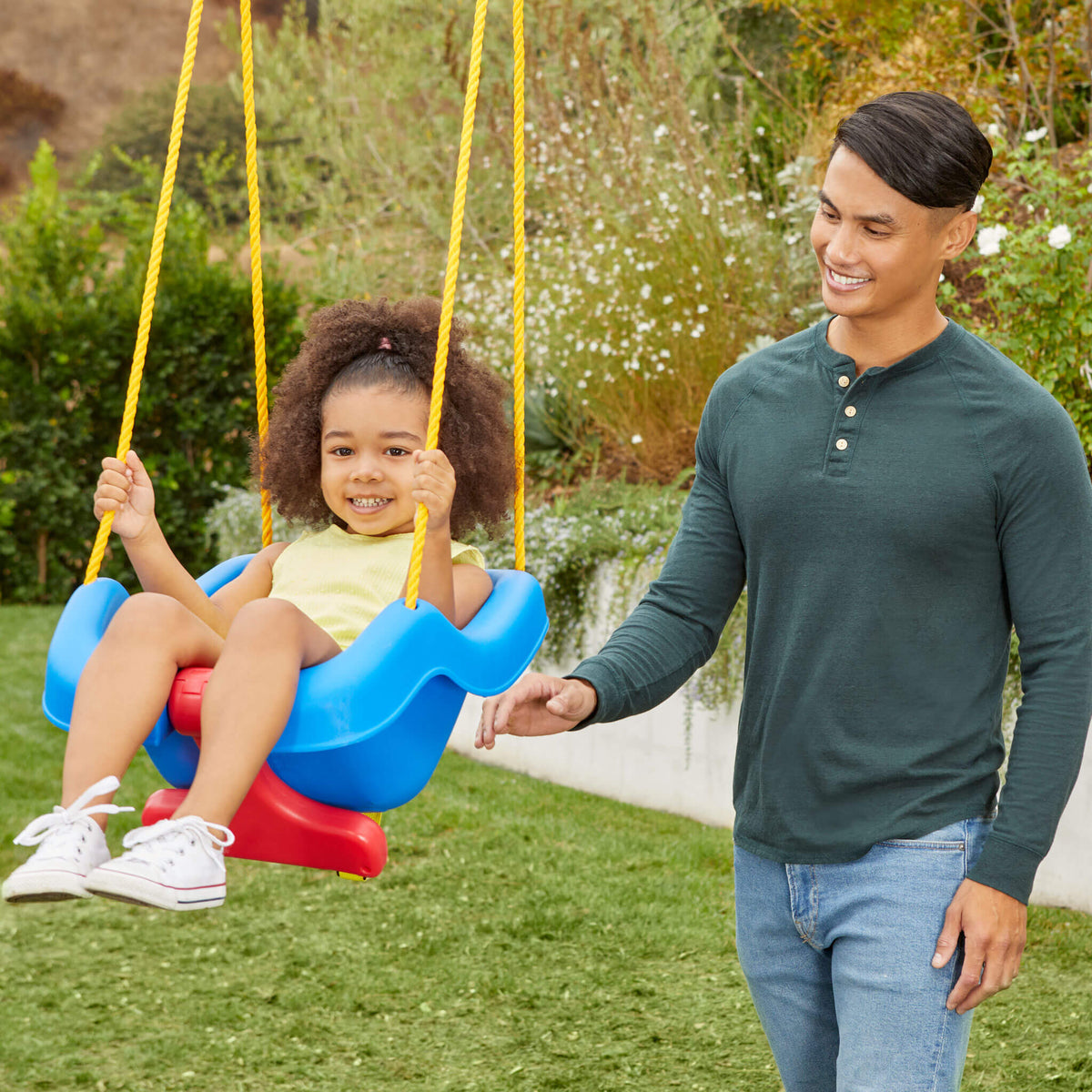 2-in-1 Snug 'n Secure™ Swing - Blue