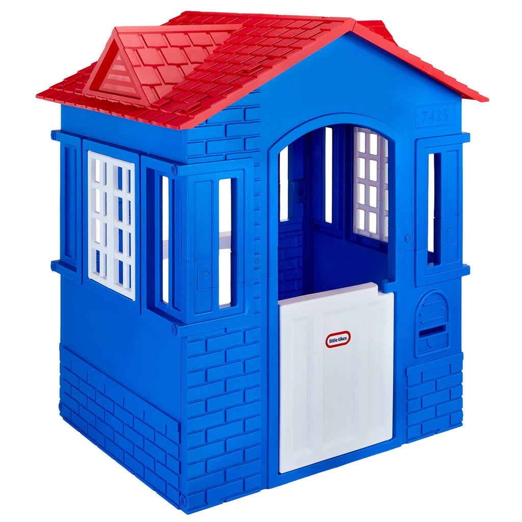 Cape Cottage Playhouse™ - Red & Blue