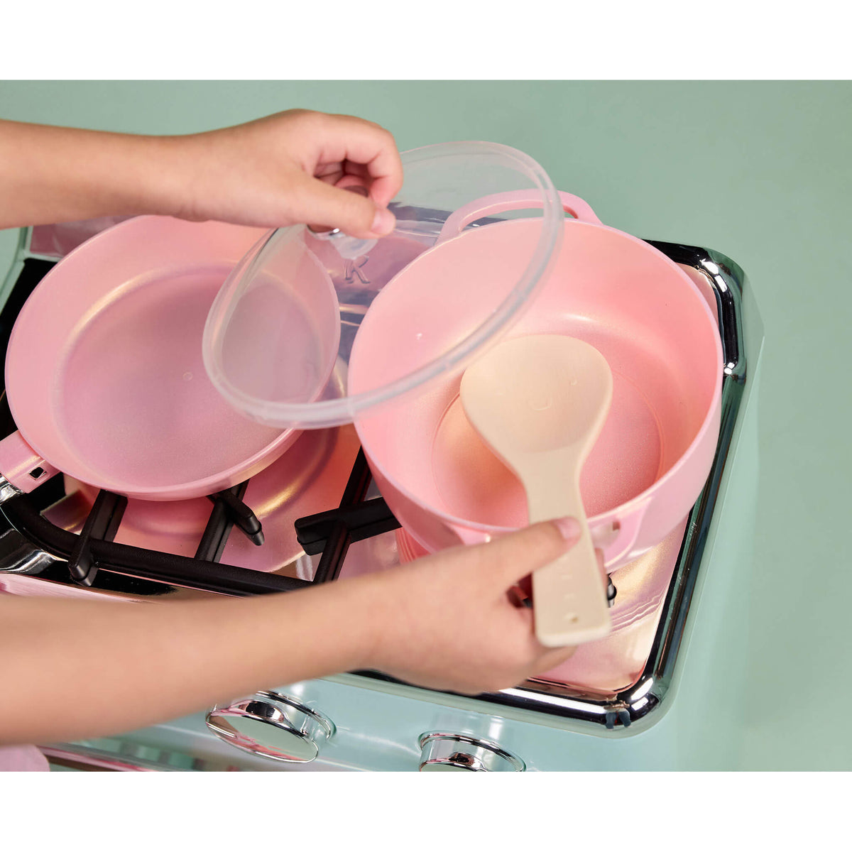 Sweet Spaces™ Pots & Pans Set - Pink