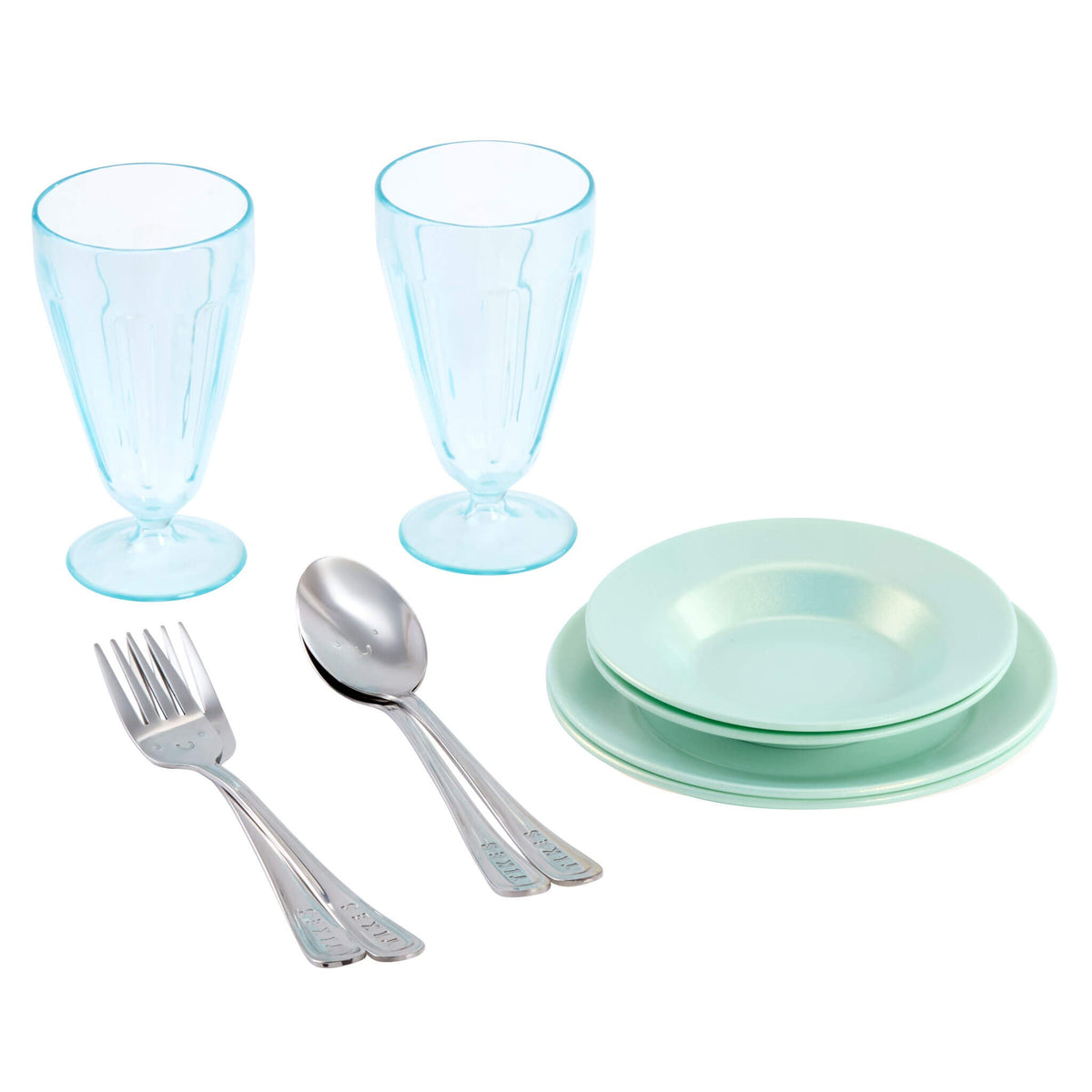 Sweet Spaces™ Dishware Set - Sea Foam